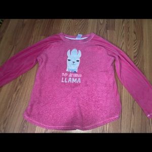 Llama Pajama Shirt
